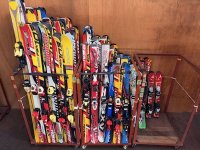 中古スキー板＆ビンディング（カービングスキー）