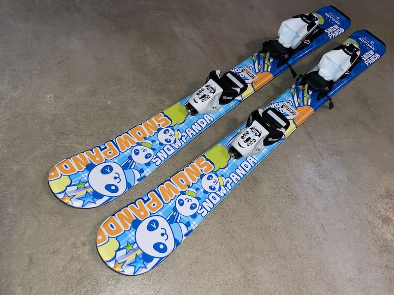 新古スキー板&ビンディング70cm・80cm