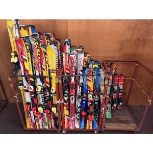 画像: 中古スキー板＆ビンディング（カービングスキー）