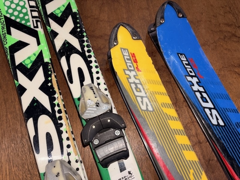 画像: 中古スキー板＆ビンディング（カービングスキー）