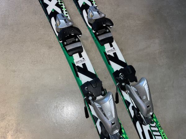 画像: 新古スキー板&ビンディングSwallowスワロ―SXV500／100cm